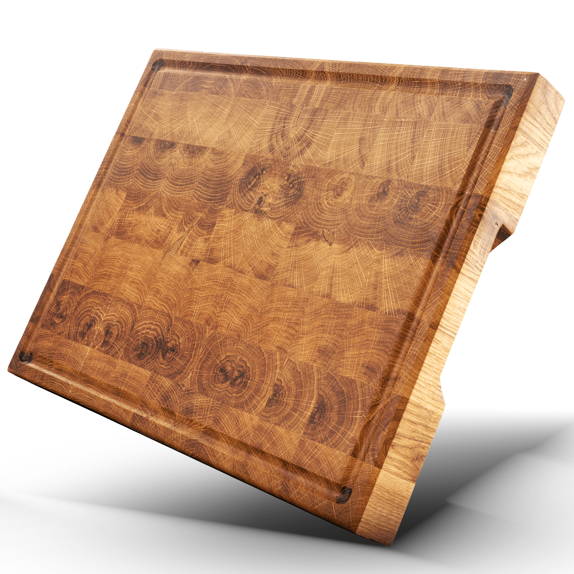 Planche à découper en bois de chêne 30x20x2,5 cm