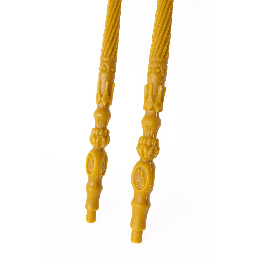 Lumanare de Nunta Ceara Naturala cu Sfantul Andrei 80 cm