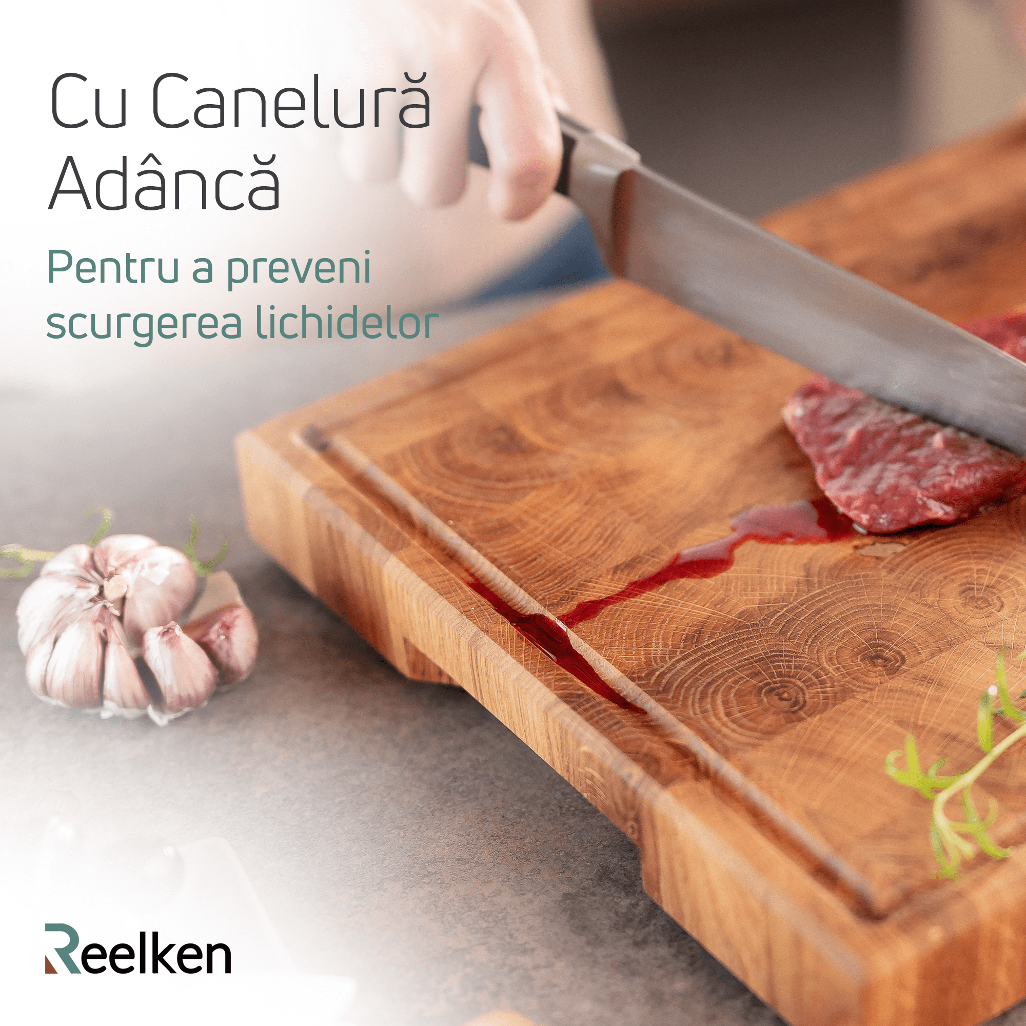 Професійний подрібнювач 30х40х4 см – дуб