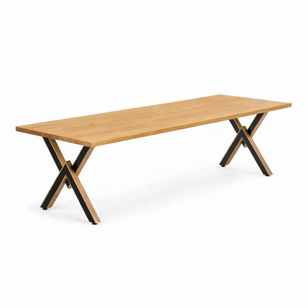 Masa din stejar model clasic - 12 persoane -260x100x4cm
