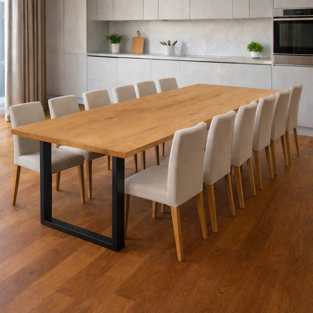 Masa din stejar model clasic - 12 persoane -260x100x4cm