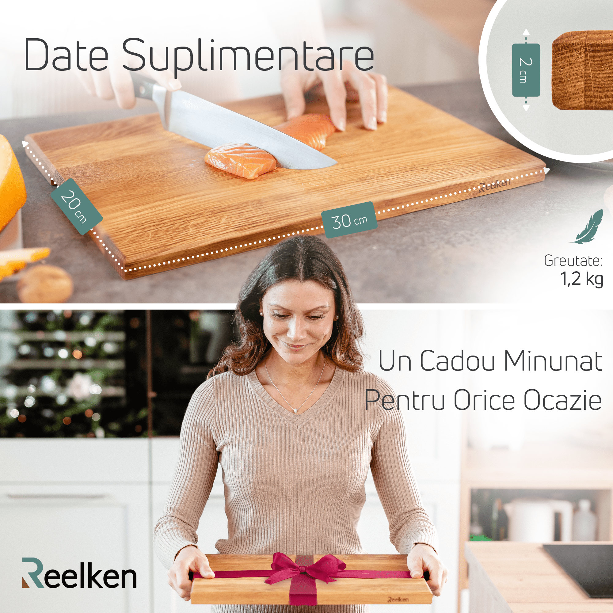 Подрібнювач дубових дров професійний 30х20х2 см