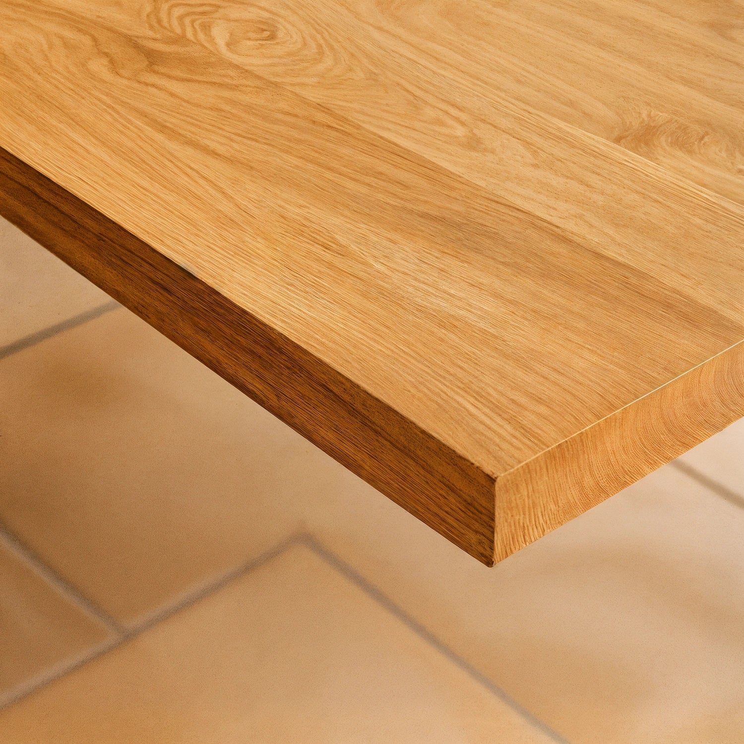 Blat de masa din stejar model clasic -240x100x4cm