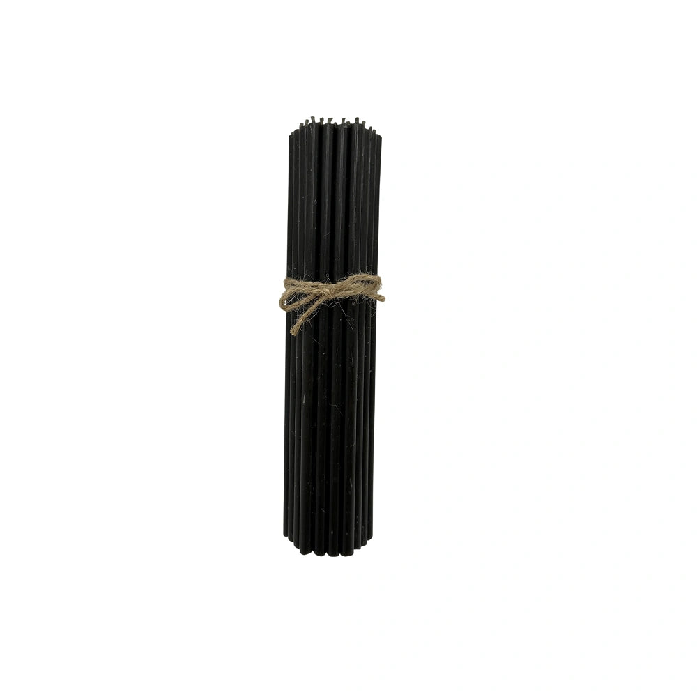Lumanari decorative din ceara naturala culoare negru Nr. 100 – set 50 bucati