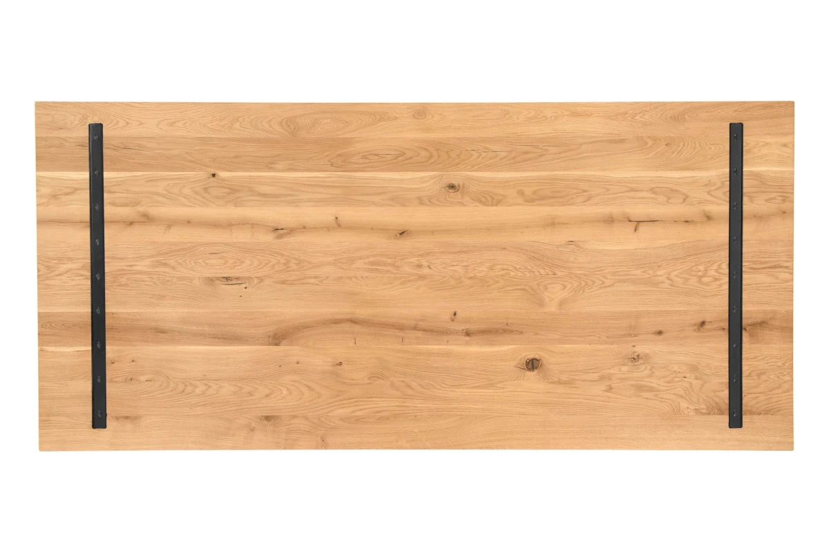 Blat de masa din stejar model clasic - 4 persoane -140x80x4cm - Reelken