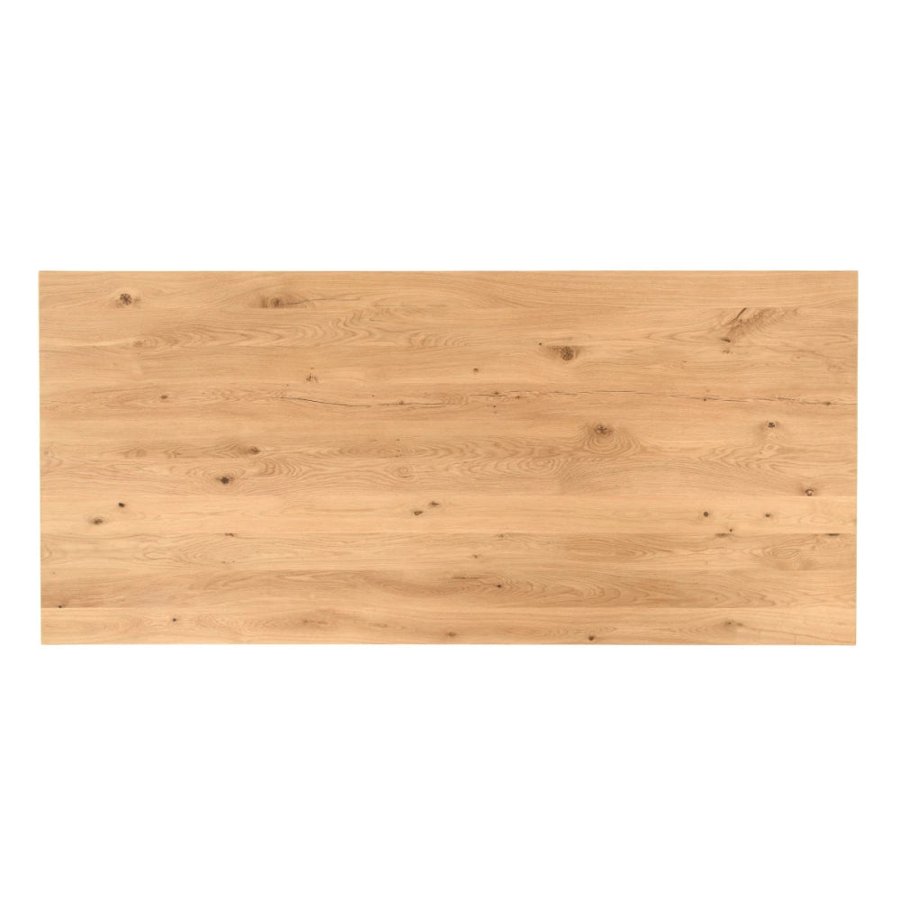 Blat de masa din stejar model clasic - 4 persoane -140x80x4cm - Reelken