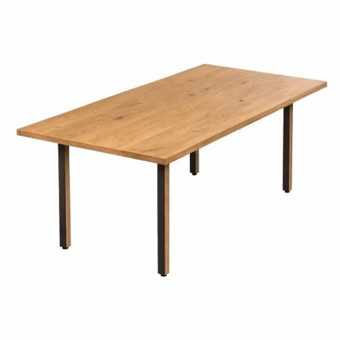 Masa din stejar model clasic - 10 persoane - 240x100x2,6cm - Reelken