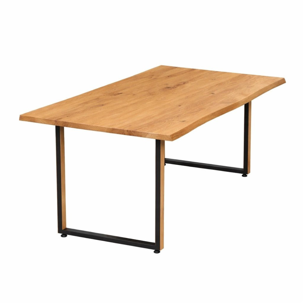 Masa din stejar model rustic - 4 persoane -120x70x4 - Reelken