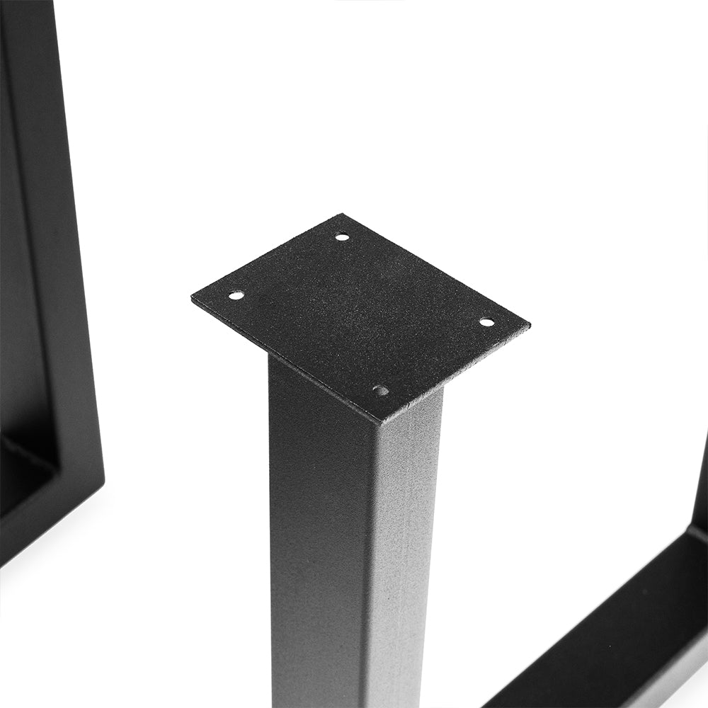 Picioare Tip U 80x80 metalice negru