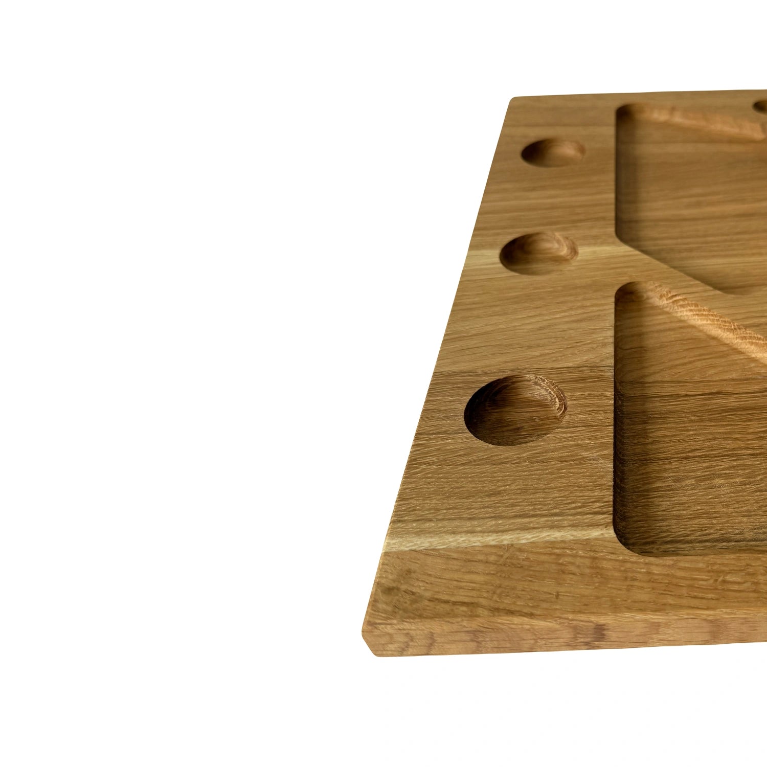 Platou Lemn Stejar pentru Gratare si Aperitive – Dimensiuni 80x40 cm