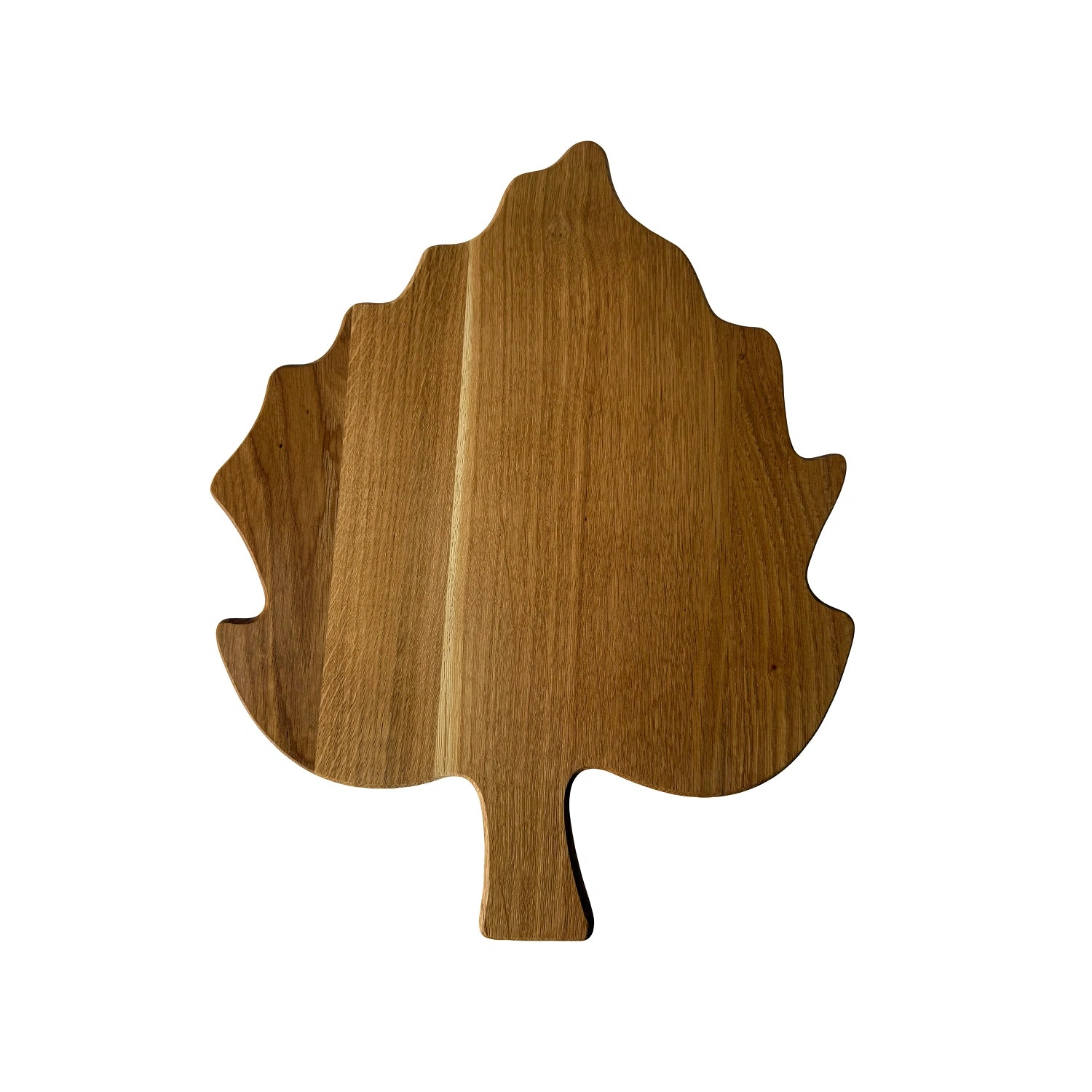 Platou Lemn de Stejar in Forma de Frunza – Eleganta la Fiecare Servire