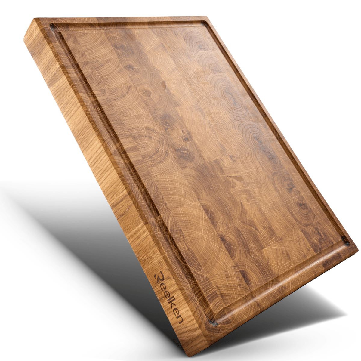 Tocator premium 30x20x4 cm - lemn stejar - Reelken