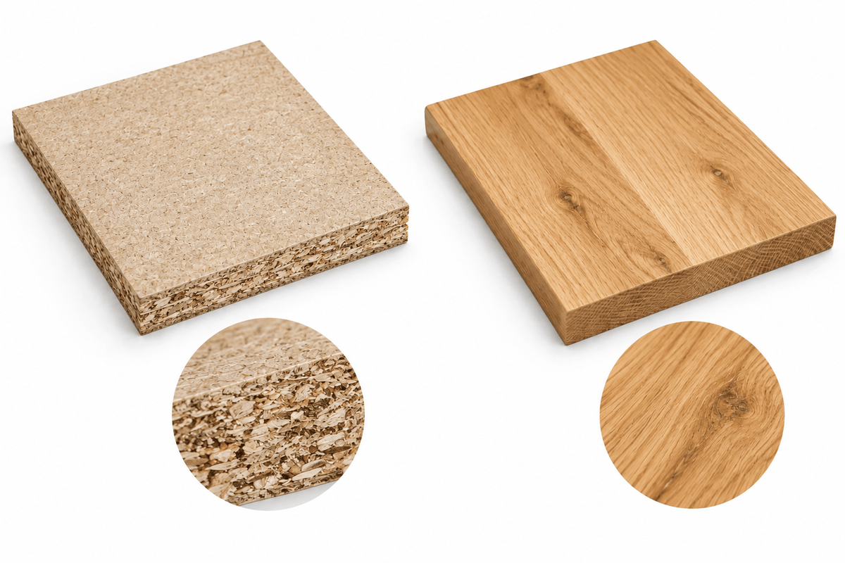 Cum să alegi materialul pentru mobilier: MDF, PAL laminat sau stejar natural? - Reelken