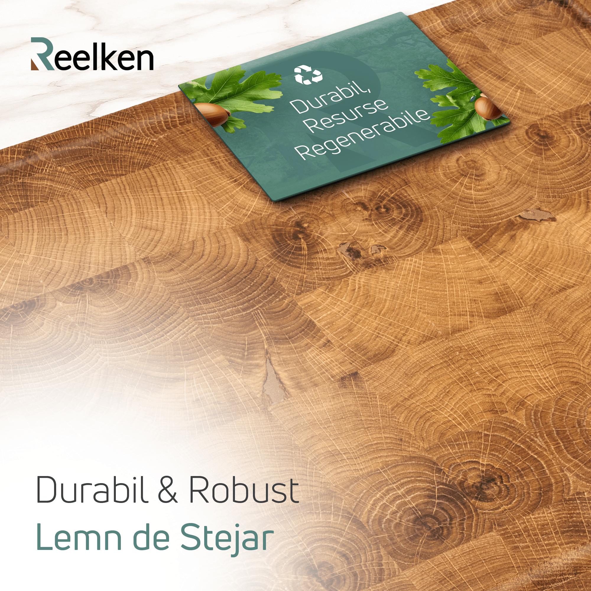 Oak wood chopping board 30x20x2.5 cm