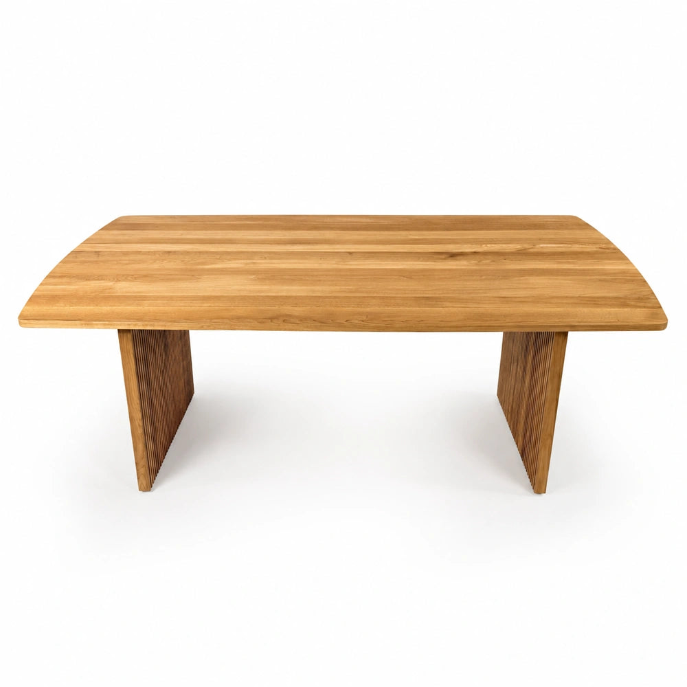 Masa Odense din lemn masiv de stejar - 200x100x4 cm