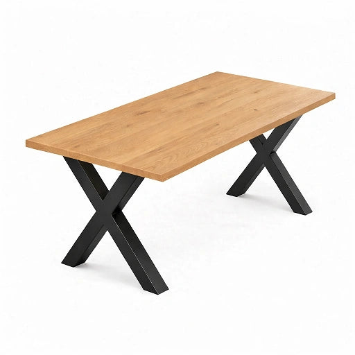 Masa din stejar model clasic - 4 persoane -120x70x4cm