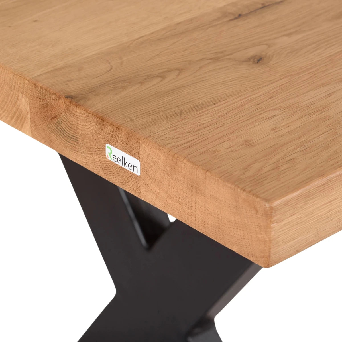 Blat de masa din stejar model clasic - 4 persoane -140x80x4cm - Reelken