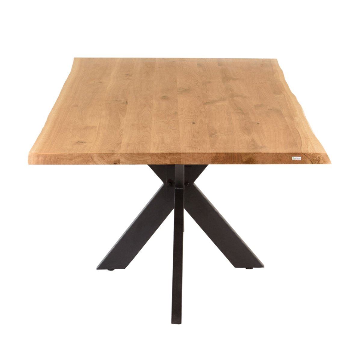Blat de masa din stejar model rustic - 6 persoane -180x85x4 - Reelken