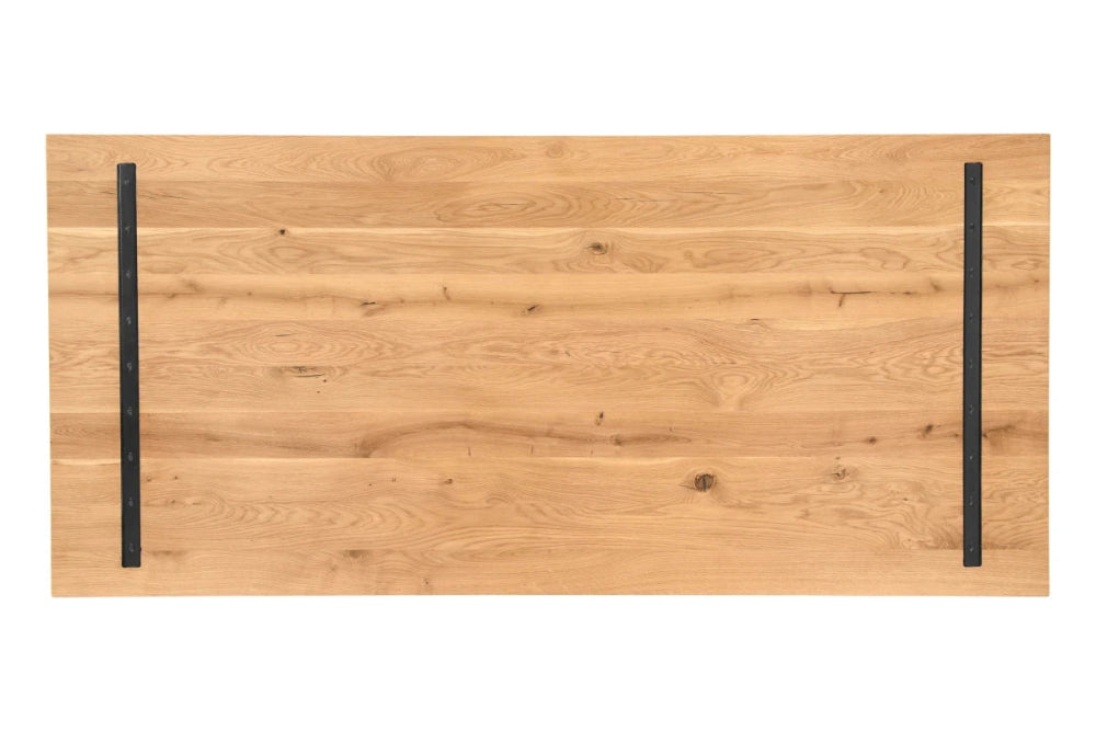 Blat masa din stejar model clasic - 8 persoane -200x100x4cm - Reelken