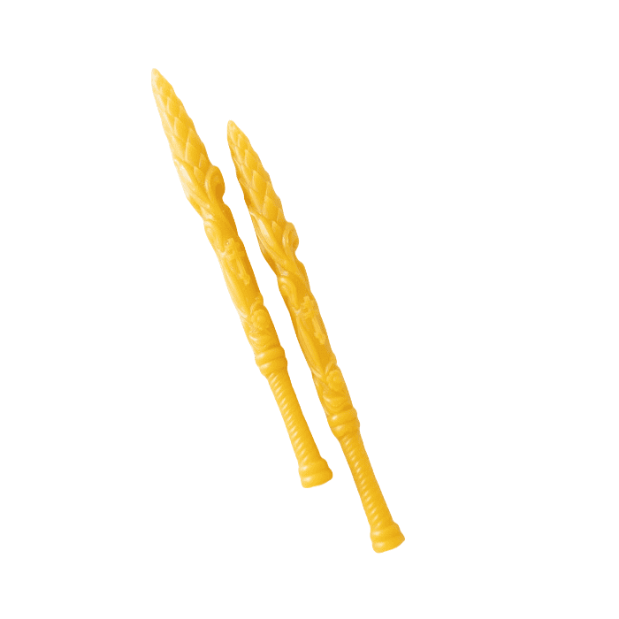 Lumanare pentru noaptea de inviere Ceara Naturala Con de Brad – 42 cm - Reelken