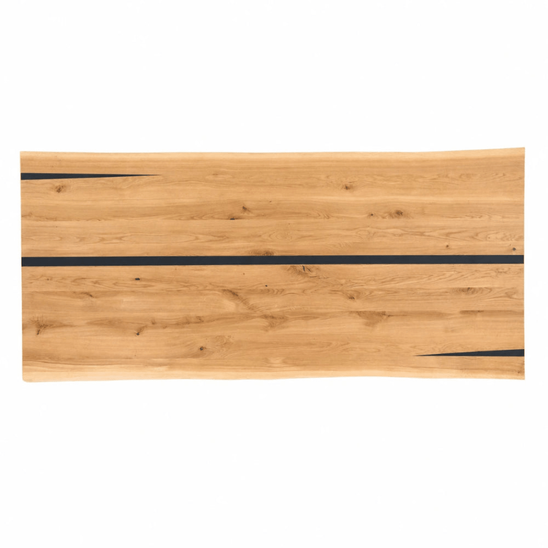 Masa din stejar cu rasina – model rustic pentru 6 persoane – 180x85x4 cm - Reelken