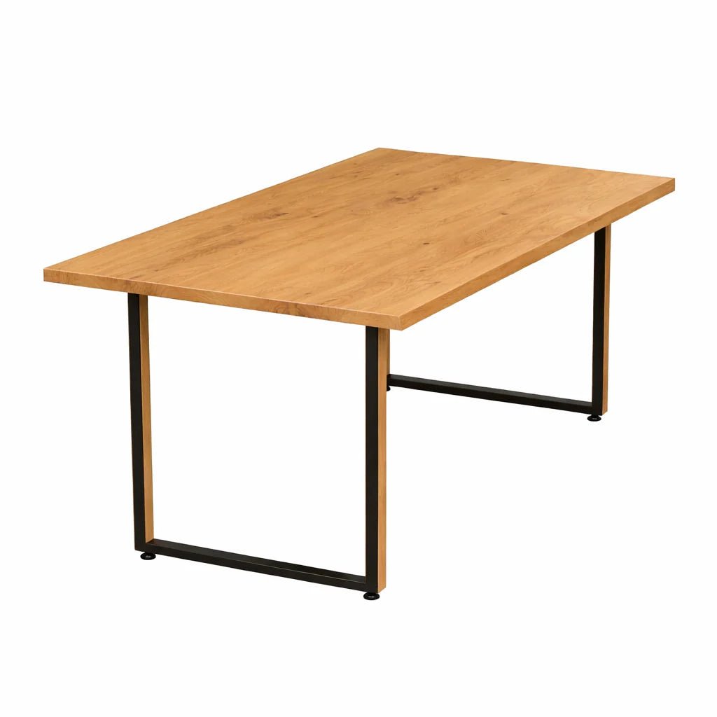 Masa din stejar model clasic - 10 persoane -220x100x4cm - Reelken