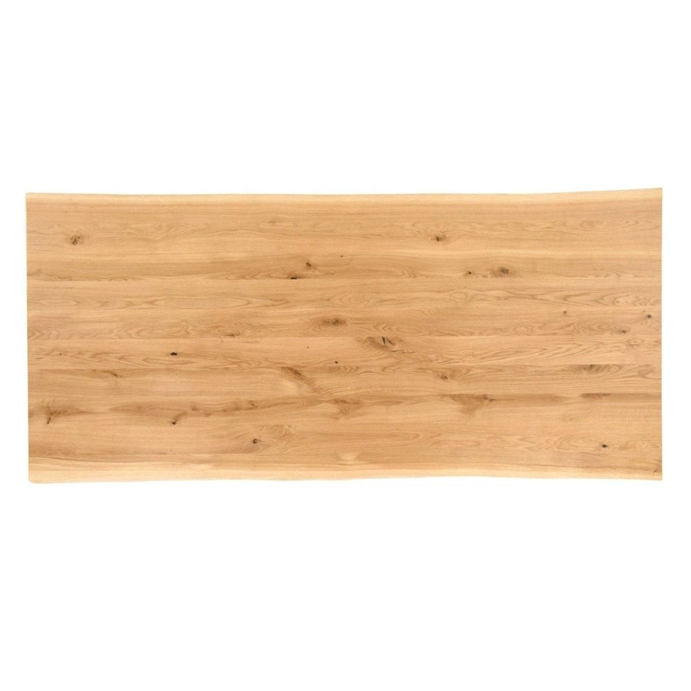 Masa din stejar model rustic - 4 persoane -120x70x4 cm - Reelken