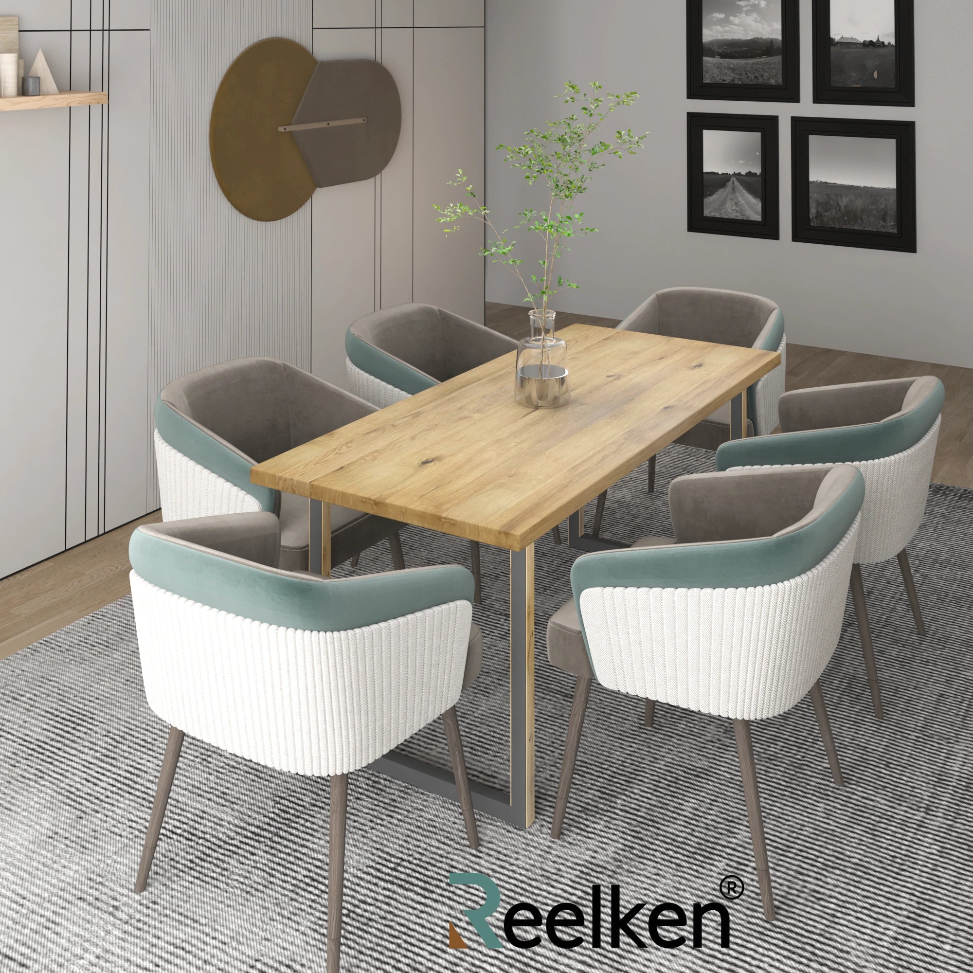 Classic oak table -140x80x4cm