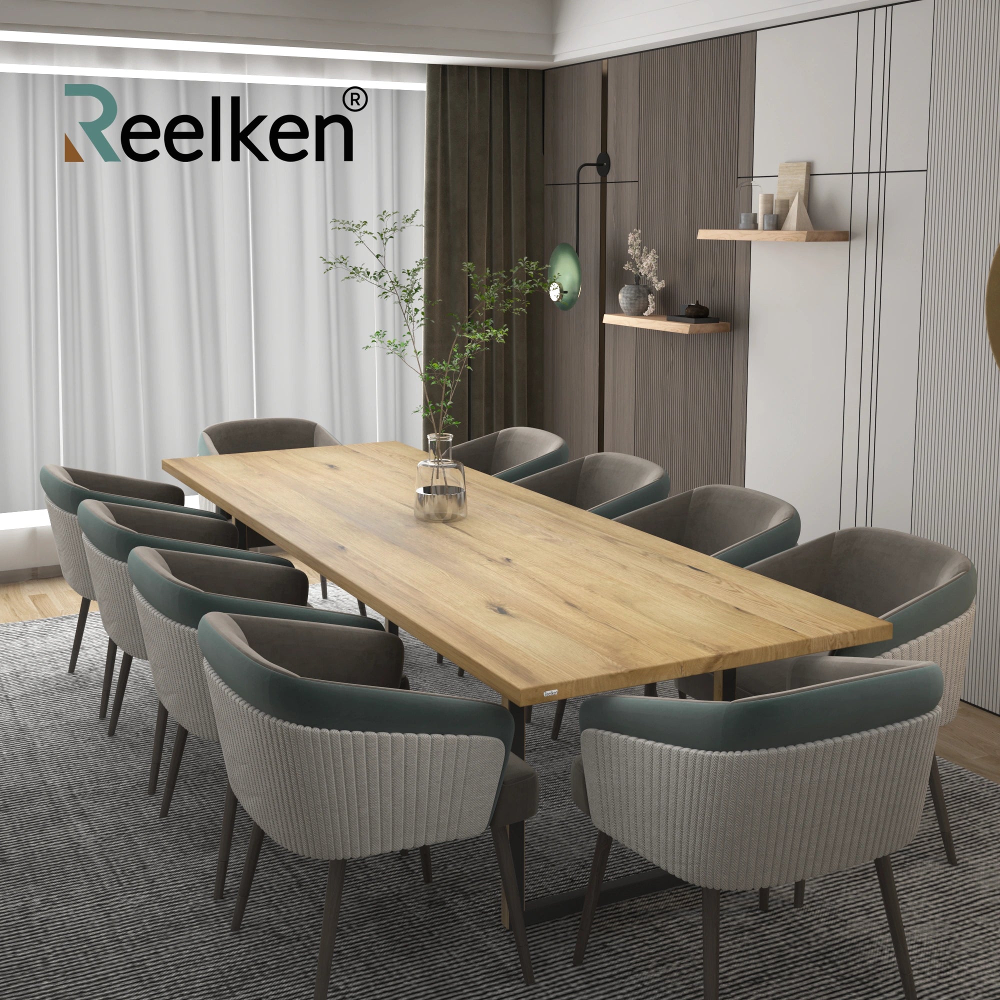 Classic oak table -260x100x4cm