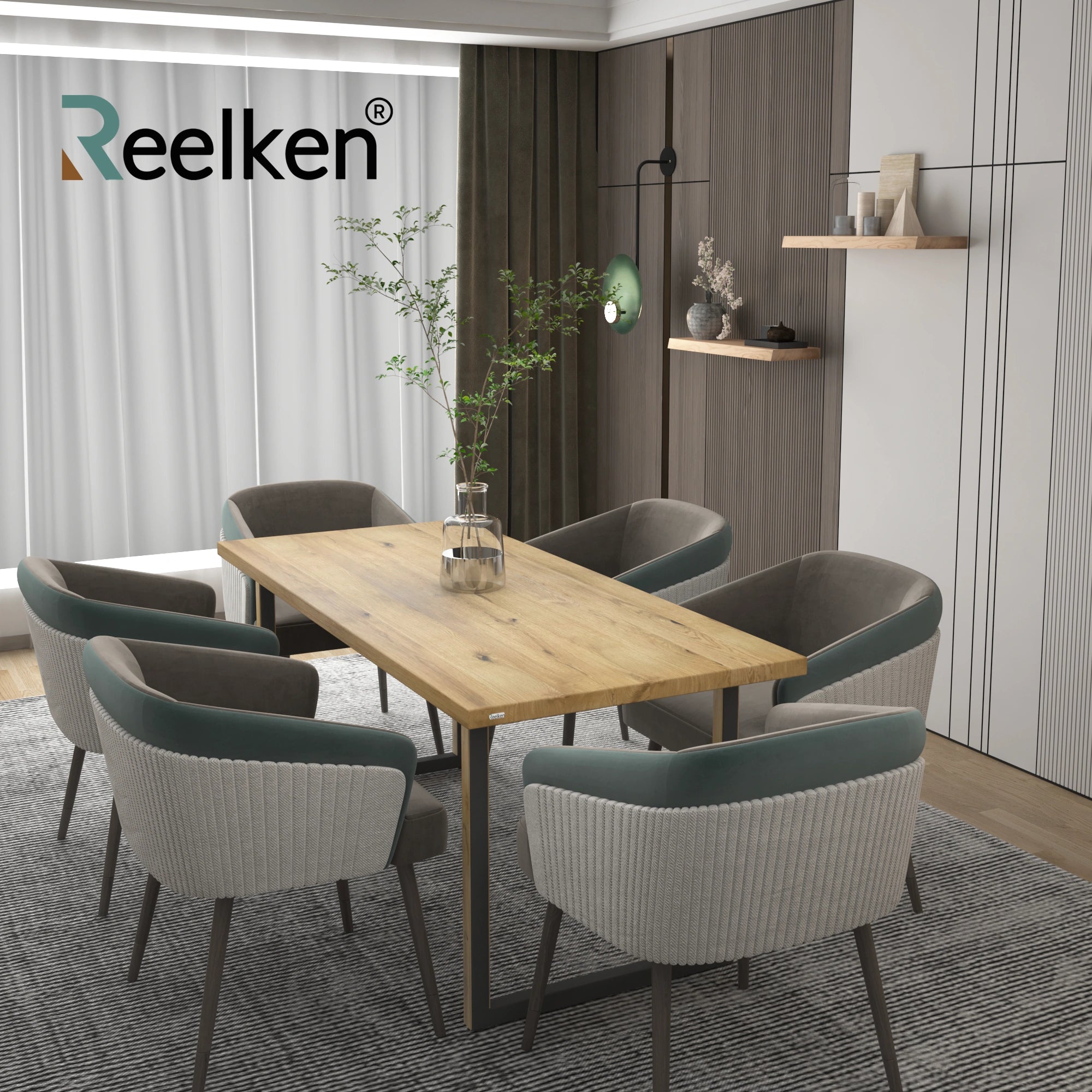 Classic oak table -200x100x4cm