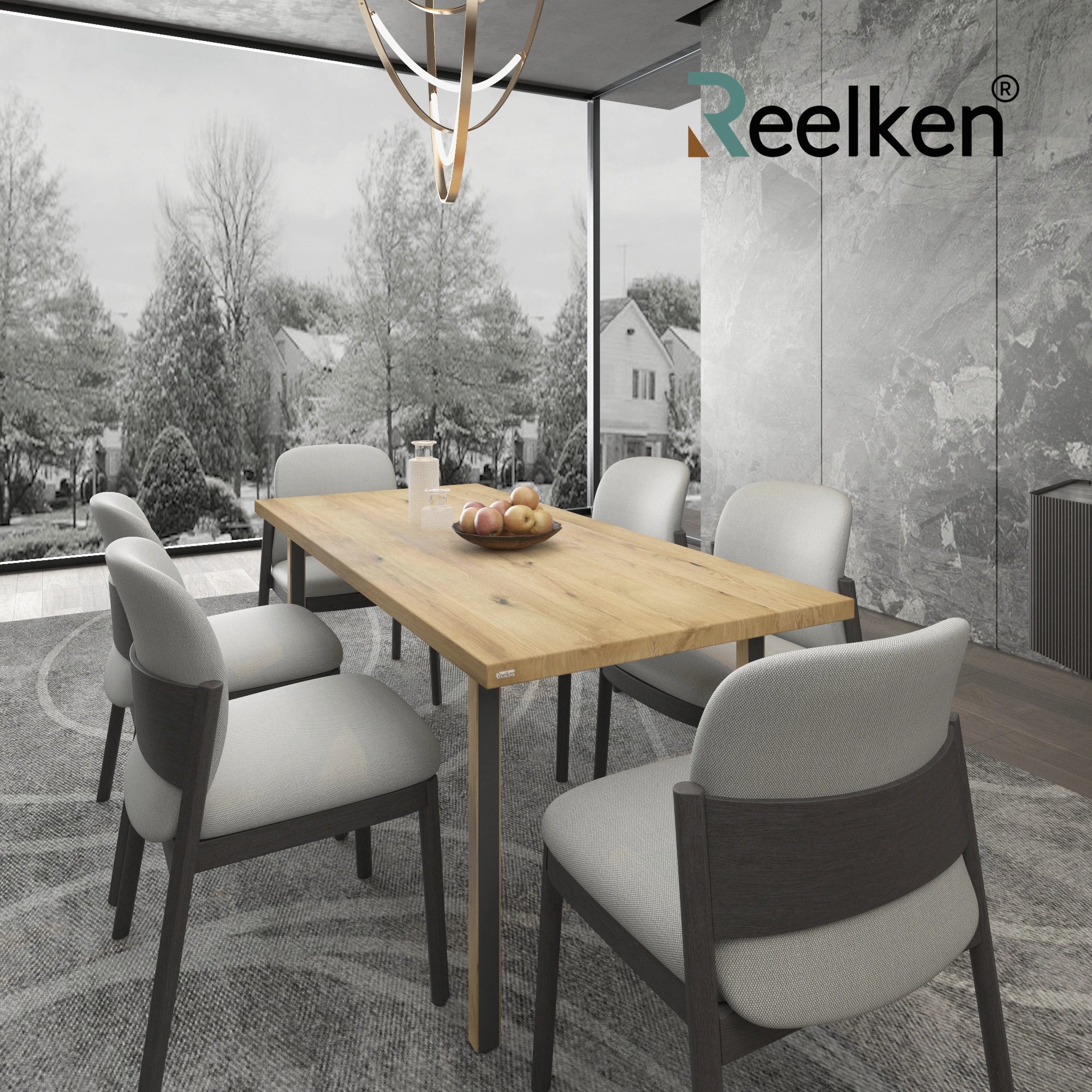 Classic oak table -200x100x4cm