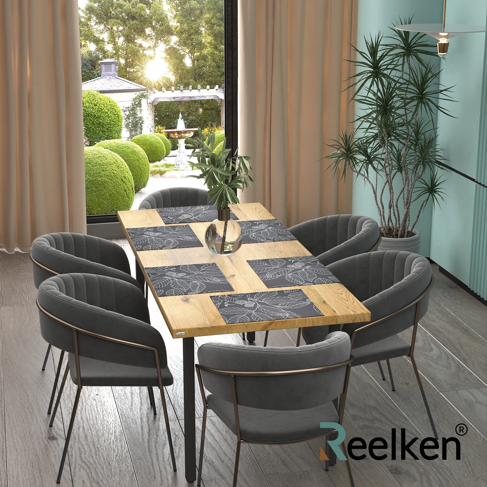 Classic oak table -180x85x4cm