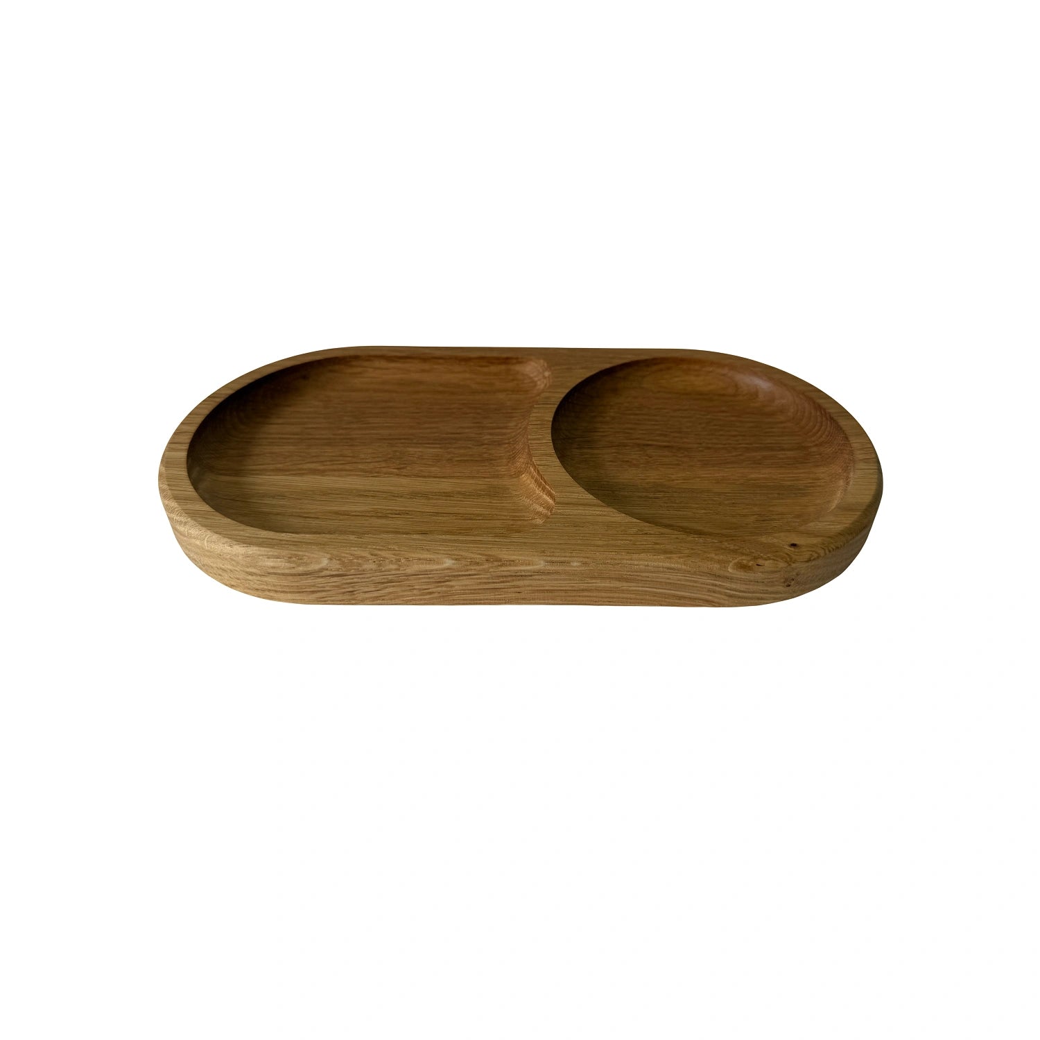 Suport din lemn de stejar 24x12 cm – pentru cafea, desert sau mic dejun